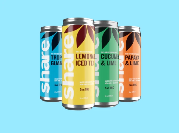Share 5mg THC Seltzer