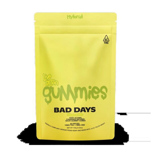 Bad Days Live Resin Gummies